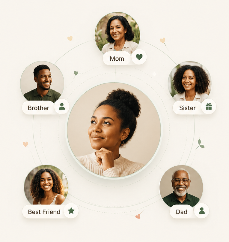Your circle of loved ones